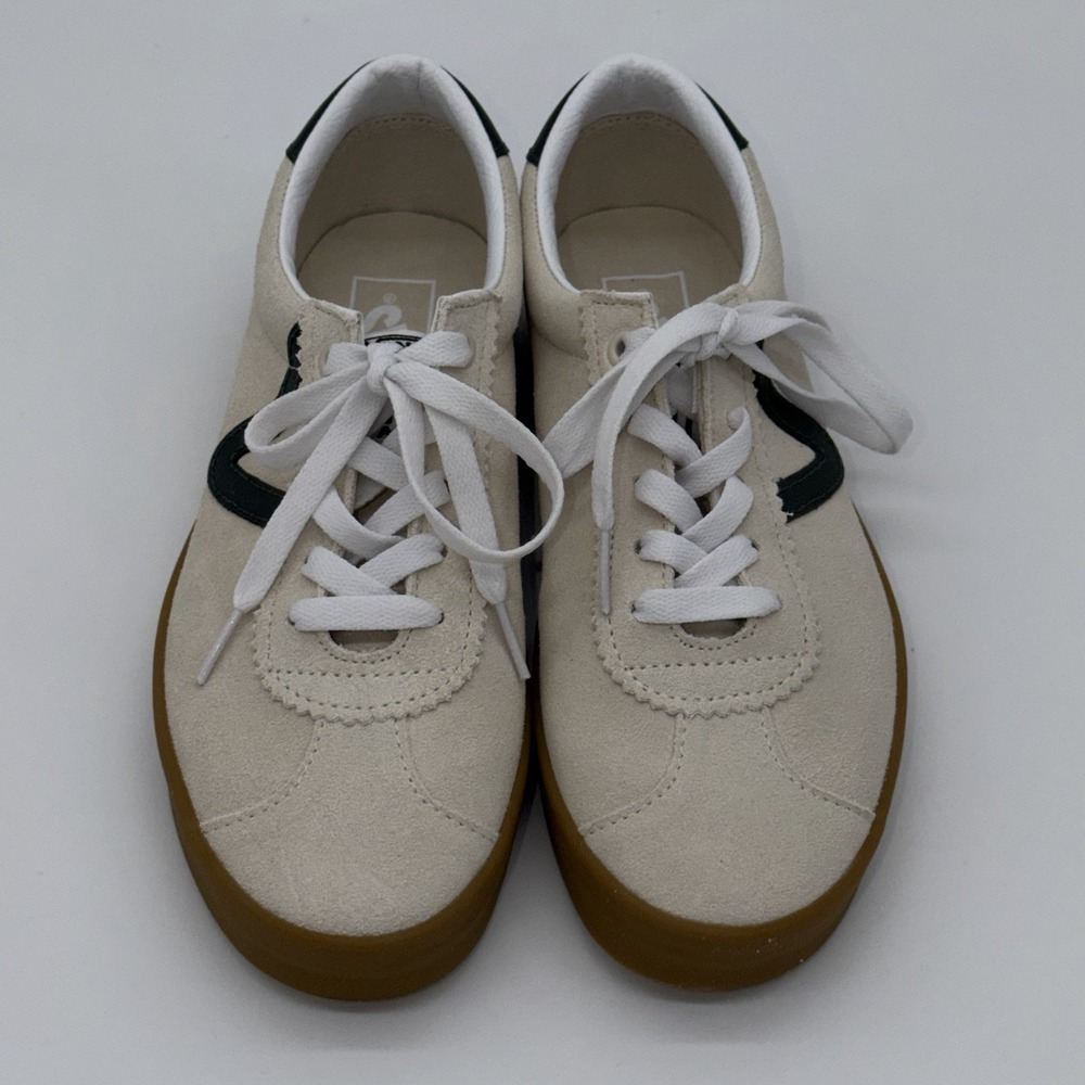 NEW VANS Sport Low Gum Turtle Dove Suede Women's 8.5 Men's 7 VN000D1P89F US - Picture 8 of 16